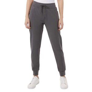 32 Degrees Heat Womens Gray Tech Joggers New